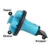 Disposal Genie II Garbage Disposal Strainer & Stopper in Aqua