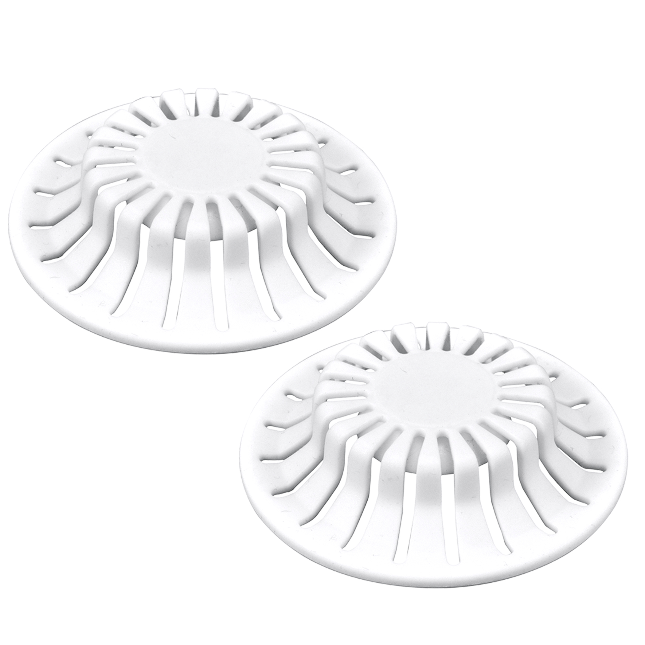 Bathroom Sink/Bathtub Hair Catcher & Drain Protector in Brushed Nickel -  Danco