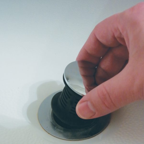 2in1 Bathtub Hair Catcher and Stopper Plumbing Parts by Danco