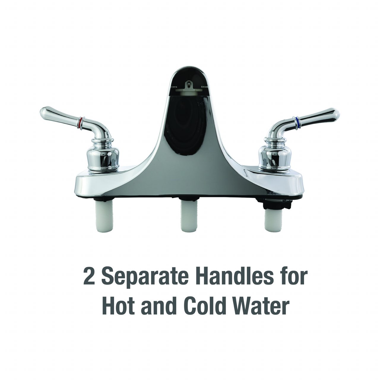 8 in. Mobile Home CenterSet Tub/Shower Faucet with Lever Handles in