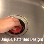 Disposal Genie Garbage Disposal Strainer in Black
