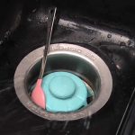 Disposal Genie Garbage Disposal Strainer in Black