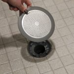 3rd image of 5-3/4 in. Shower Strainer in Brushed Nickel