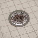 5th image of 5-3/4 in. Shower Strainer in Brushed Nickel
