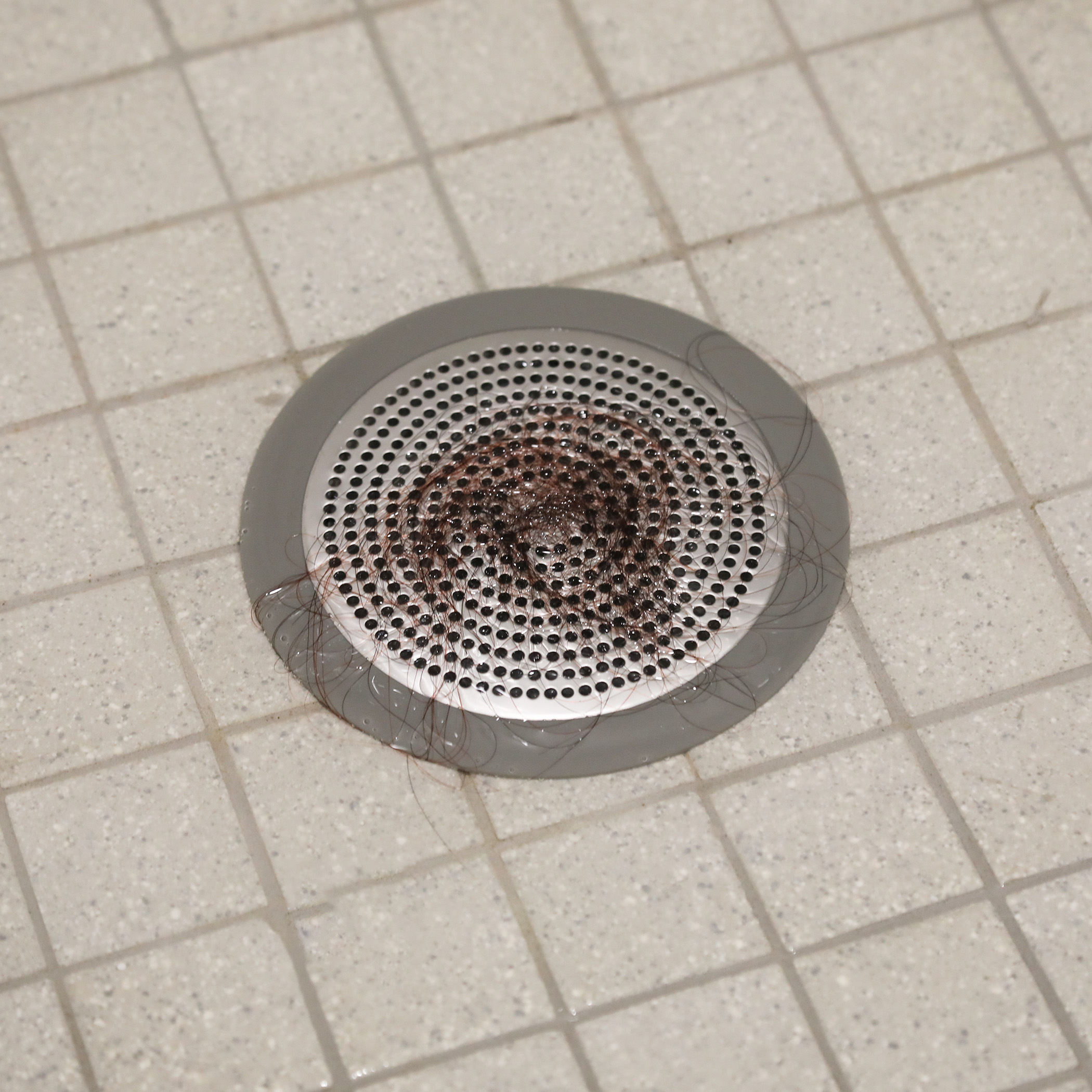 5 3 4 in. Shower Strainer in Brushed Nickel Danco