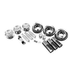 Tub/Shower 3-Handle Remodeling Kit for Delta in Chrome