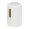 7/8 O.D. Air Gap Body with Air Gap Cap in White