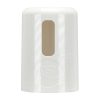 7/8 O.D. Air Gap Body with Air Gap Cap in White