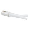 7/8 O.D. Air Gap Body with Air Gap Cap in White