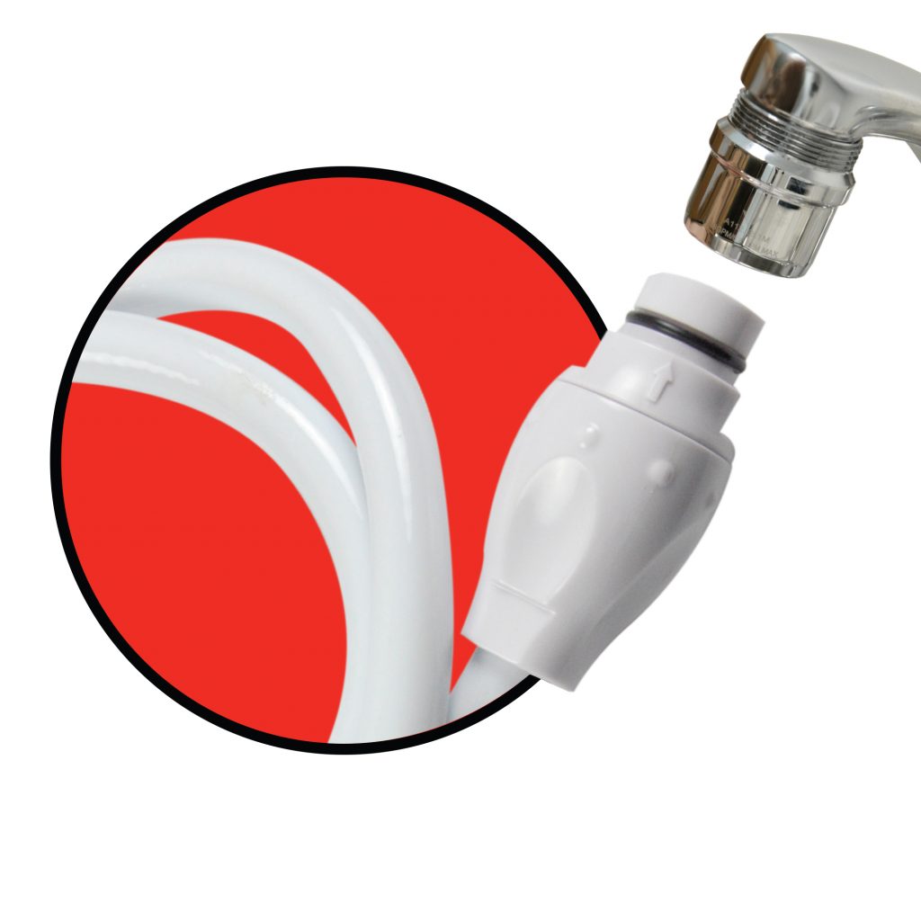 Easy Spray Quick Connect Faucet Spray Attachment & Rinser Danco