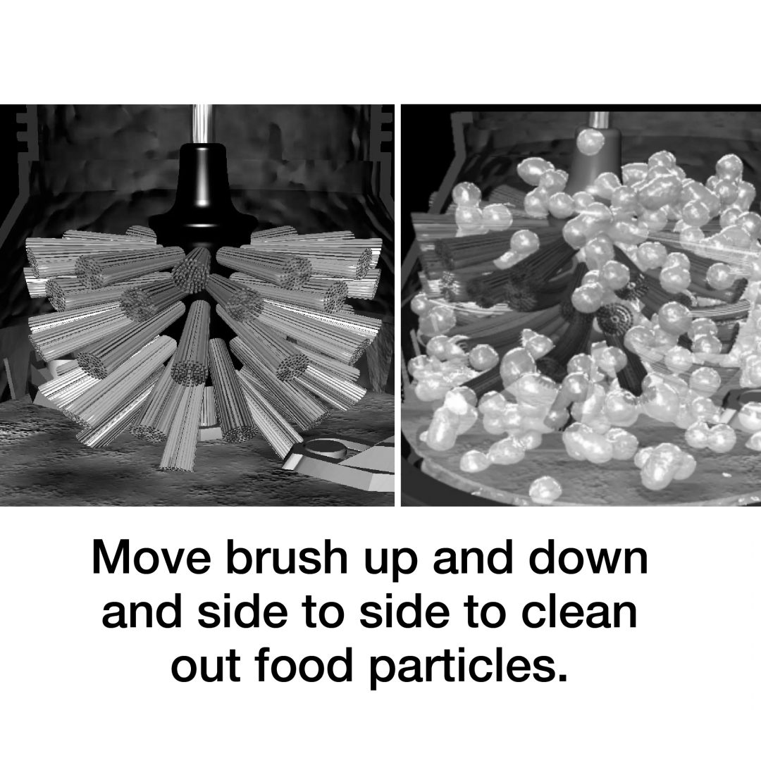 Brush. It Garbage Disposal Cleaning Brush & Disposal Genie II Gray