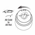 Cartridge for Delta Kitchen and Lavatory Faucets with Diamond Seal Technology