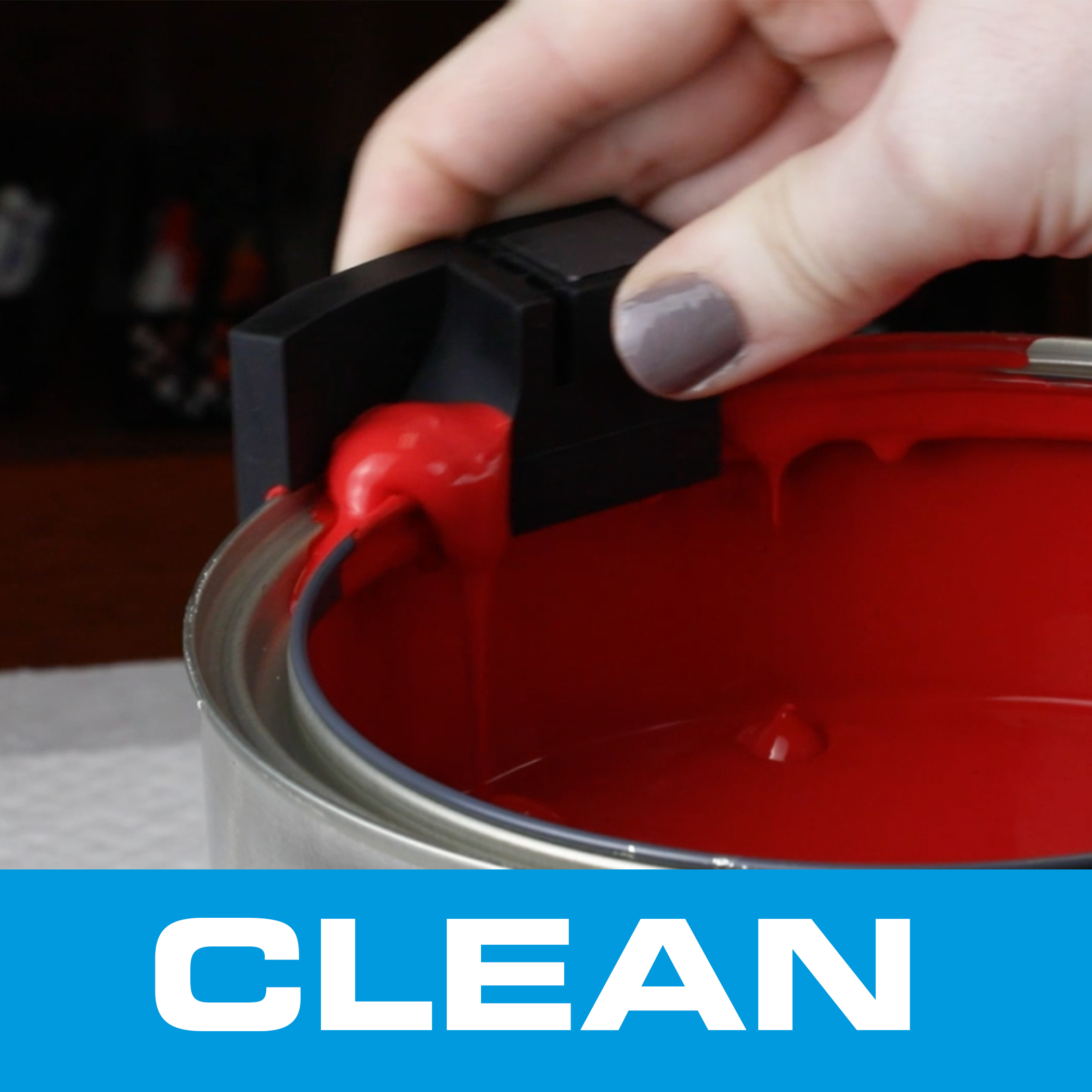 How to Easily Clean the Rim of a Paint Can – Spatty®