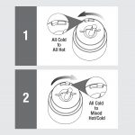Cartridge for Delta Kitchen and Lavatory Faucets with Diamond Seal Technology