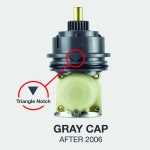 Cartridge for Delta 17 Series MultiChoice Tub and Shower Faucets