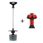 Brush. It Garbage Disposal Cleaning Brush & Disposal Genie II - Red Combo