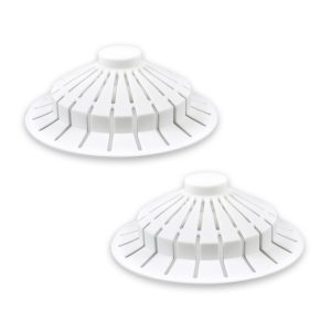 Danco 10769 Bathroom Sink Hair Catcher, Plastic, White