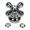 Faucet Cross-Arm Handle in Chrome (2-Pack)
