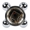 8th image of Faucet Cross-Arm Handle in Chrome