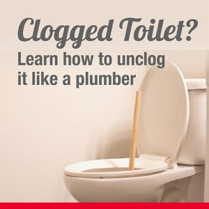Clogged Toilet? Learn How to Unclog it Like a Plumber