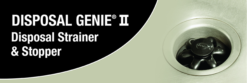 Press Release: Danco’s Garbage Disposal Strainer and Stopper Disposal Genie II has a new sleek and modern design