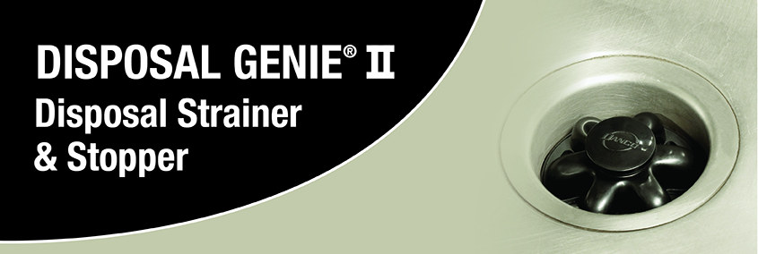 Press Release: Danco’s Garbage Disposal Strainer and Stopper Disposal Genie II has a new sleek and modern design Press Release: Danco’s Garbage Disposal Strainer and Stopper Disposal Genie II has a new sleek and modern design