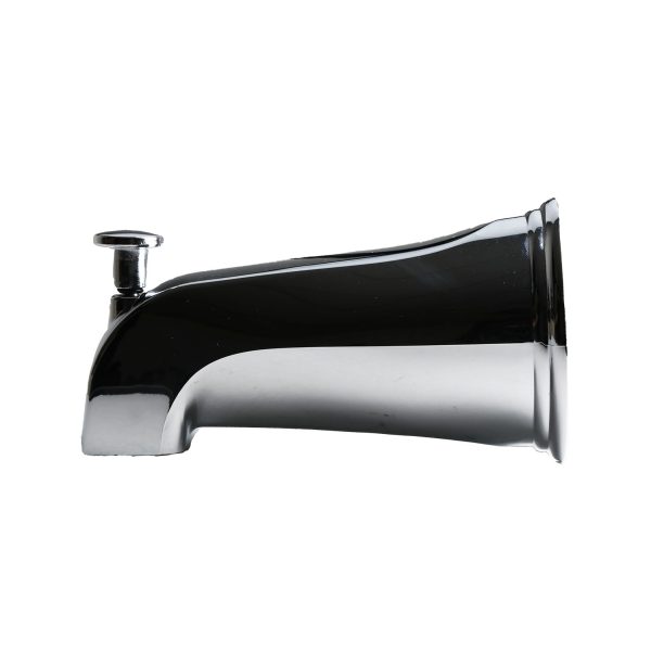 Diverter Tub Spout for Delta fits 1/2 in. IPS and 1 in. Delta Brass Tub Spout Adapter in Chrome