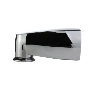 Pull-Down Diverter Tub Spout for Delta fits 1/2 in. IPS and 1 in. Delta Brass Tub Spout Adapter in Chrome