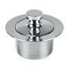 1-7/8 in. Twist N’ Close Tub Stopper for Gerber in Chrome