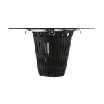 Square Hair Catcher for Shower Drain in Chrome