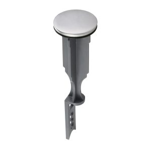 Bathroom Pop-up Stopper Replacement for Pop-up Drain Assemblies in Brushed Nickel