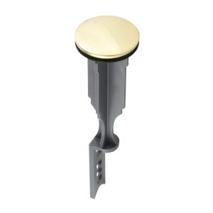 Bathroom Pop-up Stopper Replacement for Pop-up Drain Assemblies in Polished Brass