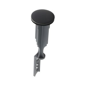 Bathroom Pop-up Stopper Replacement for Pop-up Drain Assemblies in Matte Black