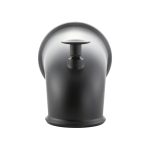 6 in. Decorative Tub Spout with Pull Up Diverter in Matte Black