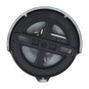EZ Drain Cover Trim Kit in Matte Black