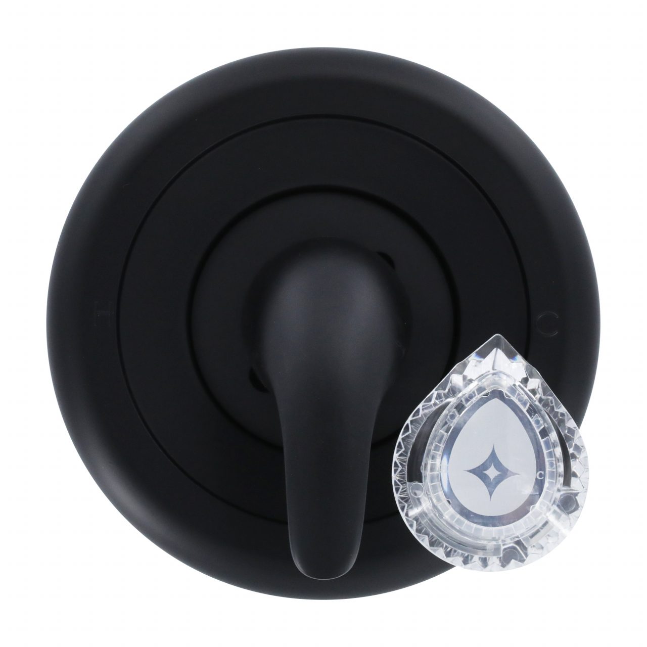 Tub/Shower Trim Kit for Delta in Matte Black Danco