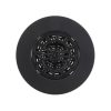 Hair Catcher Shower Drain Cover in Matte Black