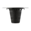Hair Catcher Shower Drain Cover in Matte Black