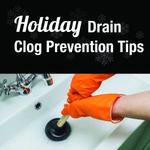 Press Release: Holiday Drain Clog Prevention Tips