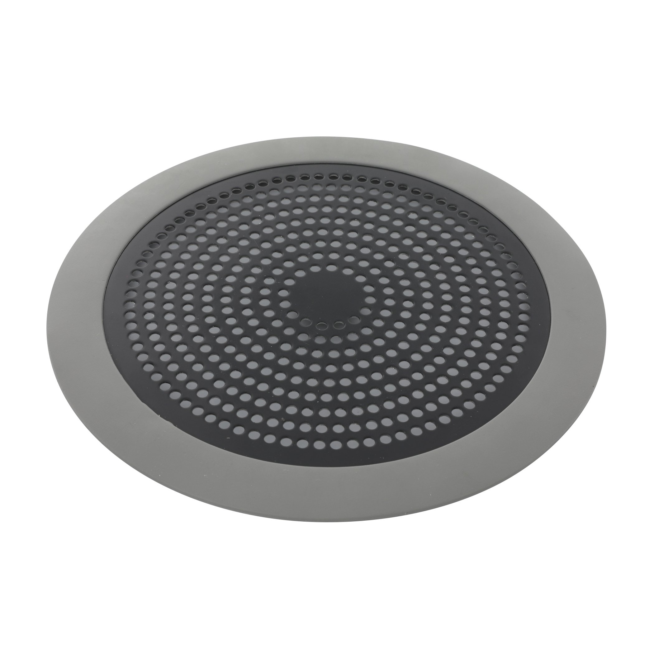 DANCO 3 in. Square Hair Catcher Strainer for Shower Drain in Matte Black  11087 - The Home Depot