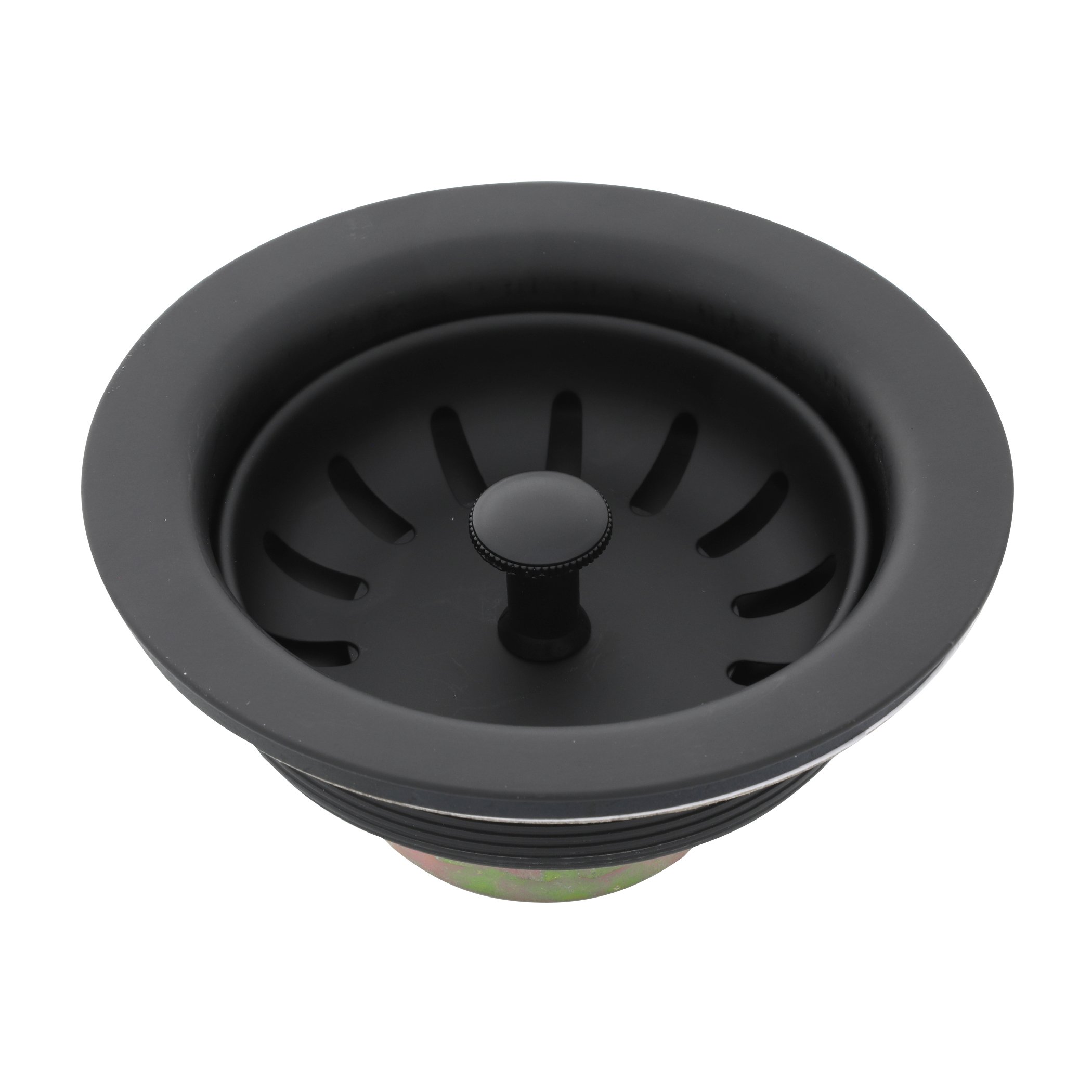 5-3/4 in. Shower Strainer in Matte Black - Danco