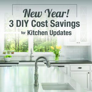 New Year 3 DIY Cost Saving Kitchen Updates