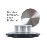 Kitchen Garbage Disposal Drain Stopper in Stainless Steel