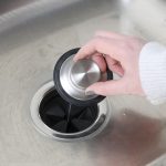 Kitchen Garbage Disposal Drain Stopper in Stainless Steel