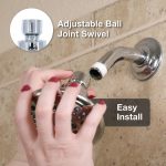 5-Spray Water-Saving Shower Head in Chrome