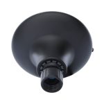 5-Spray Water-Saving Shower Head in Matte Black