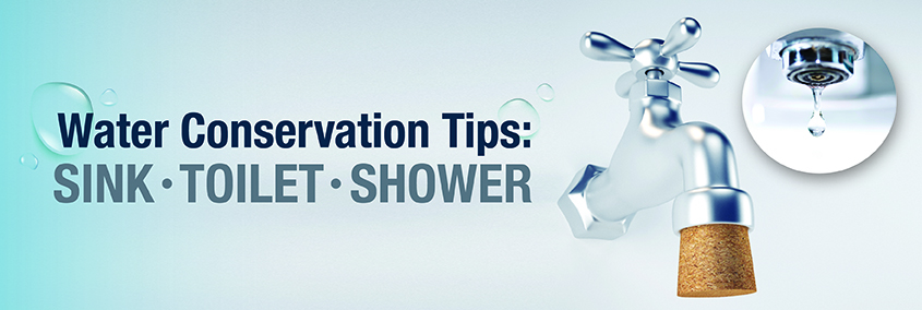 3 Home Water Conservation Tips