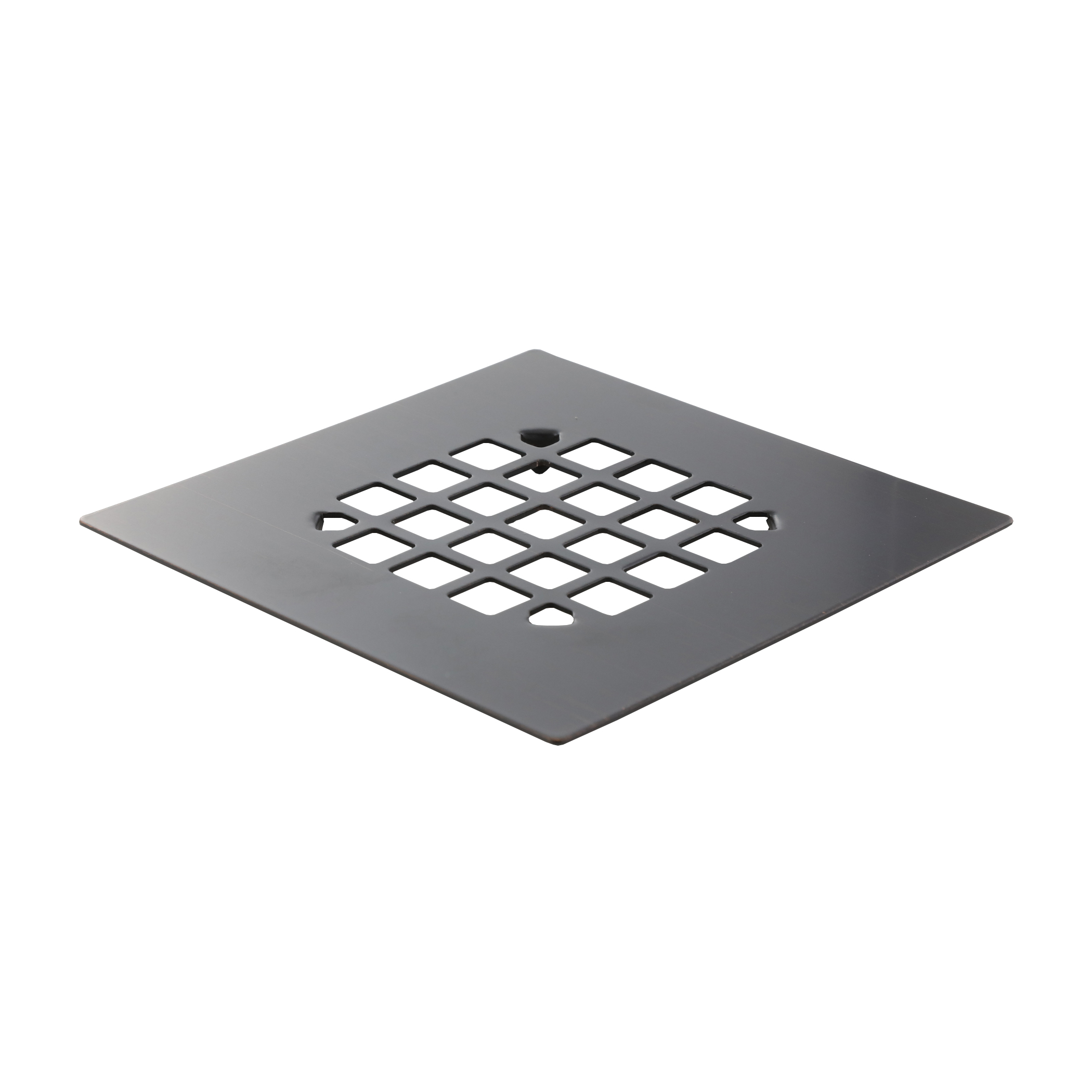 Hair Catcher Shower Drain Cover in Matte Black - Danco