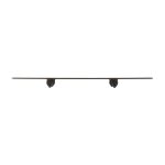 Square Snap-In Shower Drain Cover in Oil Rubbed Bronze