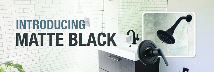 Matte Black Kitchen and Bathroom Accessories by Danco